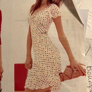 ISO Dotted Chiffon Dress from Victoria's Secret, likely Moda International